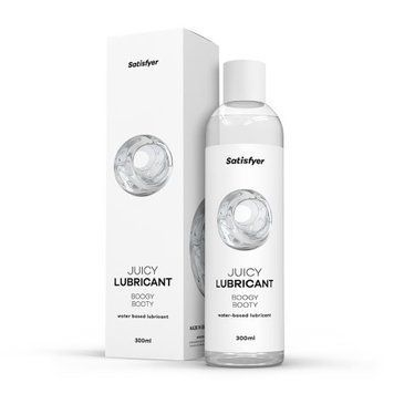 Анальна змазка на водній основі Satisfyer Juicy Lubricant Boogy Booty water based 300 мл SX2717 фото