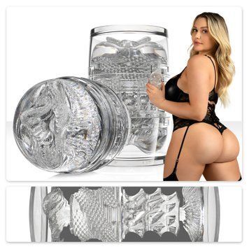Мастурбатор Fleshlight Quickshot Mia Malkova, компактний, зі зліпка вульви та ануса SO8921 фото