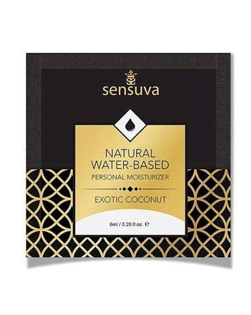 Пробник Sensuva &ndash; Natural Water-Based Exotic Coconut (6 мл) SO5751 фото
