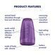 Мастурбатор Satisfyer Men Heat Vibration Battery Series імітатор мінету, підігрів та вібрація SX3843 фото 6